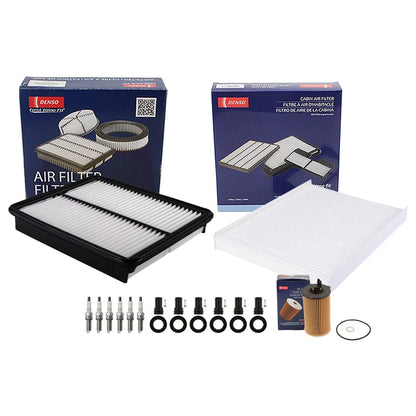 Tune Up Kit including 6 NGK Spark Plugs & Boots for 2001-2010 Sorento, Santa Fe