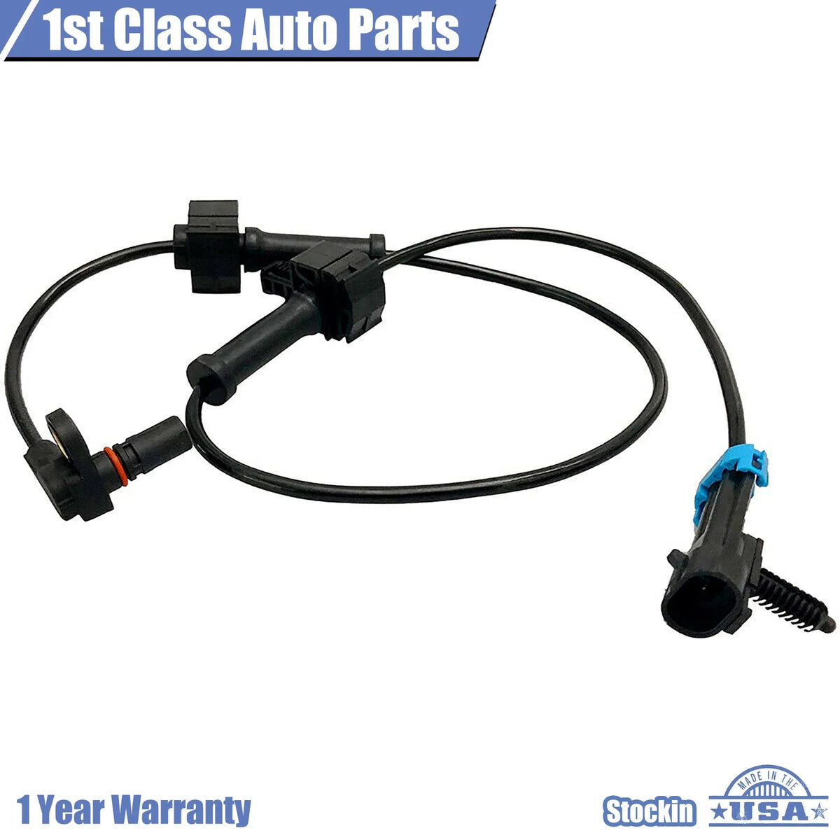 ABS Wheel Speed Sensor Set of 2 for Silverado 1500 Sierra (2007–2013)