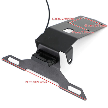 License Plate Frame Bracket for Ninja H2-SX (2019-2021)