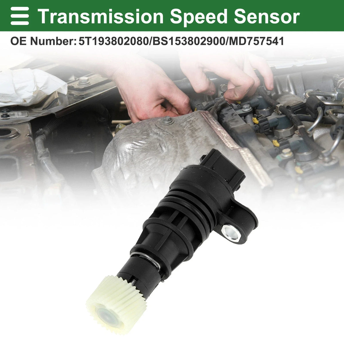 1 Pc Transmission Speed Sensor MD757541 for Mitsubishi Eclipse (2000–2005)
