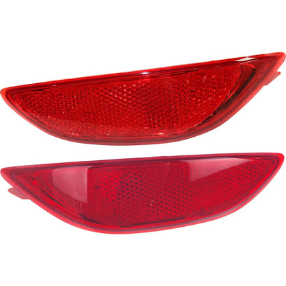 Rear Bumper Reflector Set for Hyundai Accent (2012–2017) CAPA