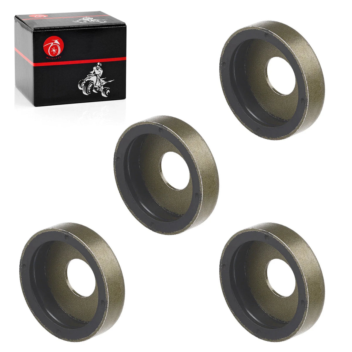 4Pcs A-Arm Bushing Caps for Polaris Predator 50 (2004-2007)