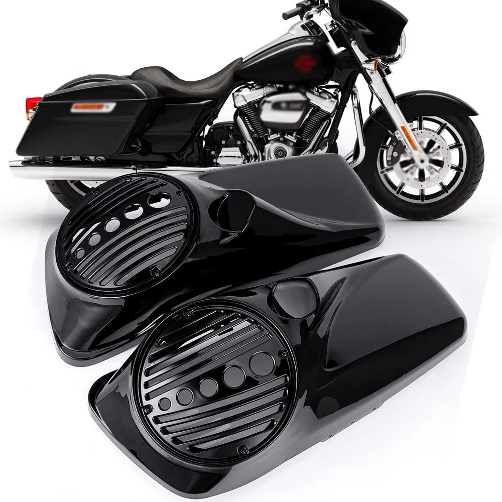8" Speaker Lids for Harley Touring Models (2014-2025) with Tweeter Port