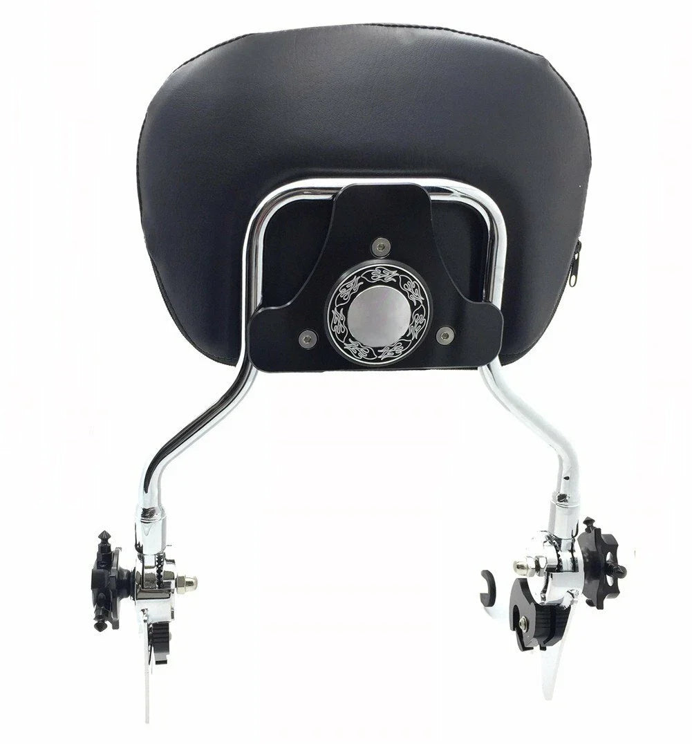 Adjustable Skull Backrest Sissy Bar for Harley FLHR FLHX 2007-2015
