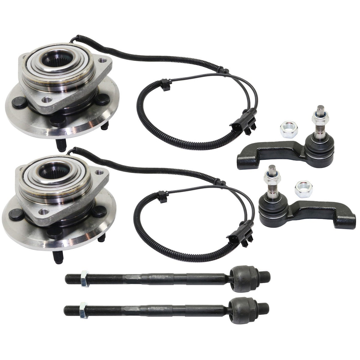 Front Wheel Hub Kit with Bearing & Sensor for 2007 Dodge Nitro Left & Right