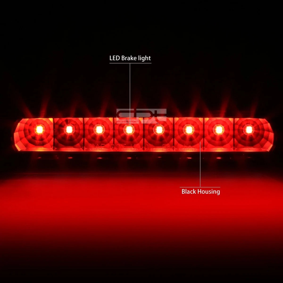 Full LED Third Tail Brake Light for Toyota 4Runner (2003–2009)
