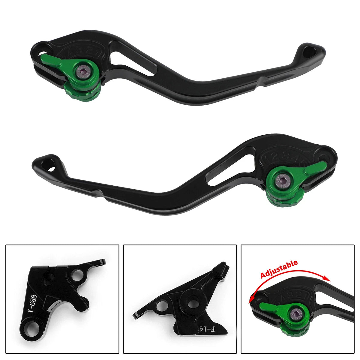 Clutch Brake Lever - Short for Yamaha YZF R1 R6 FZ1 FAZER R6S 2000-2023