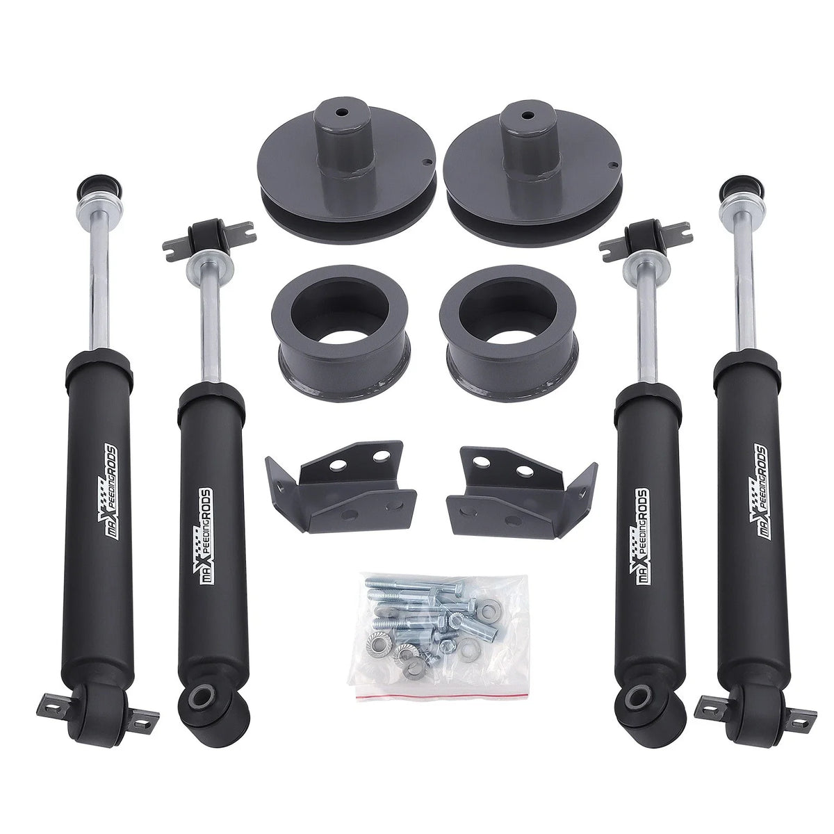 2" Lift Kit with Shock Absorber for Jeep Wrangler TJ Unlimited 2004-2006