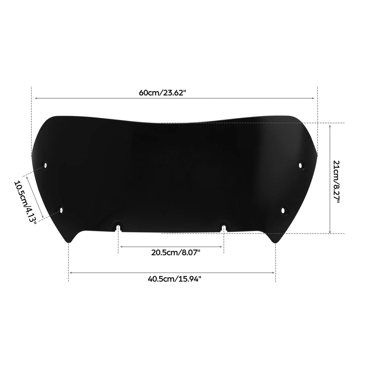 Windshield & Bracket Set for Harley CVO Road Glide FLTRX 2023-2026