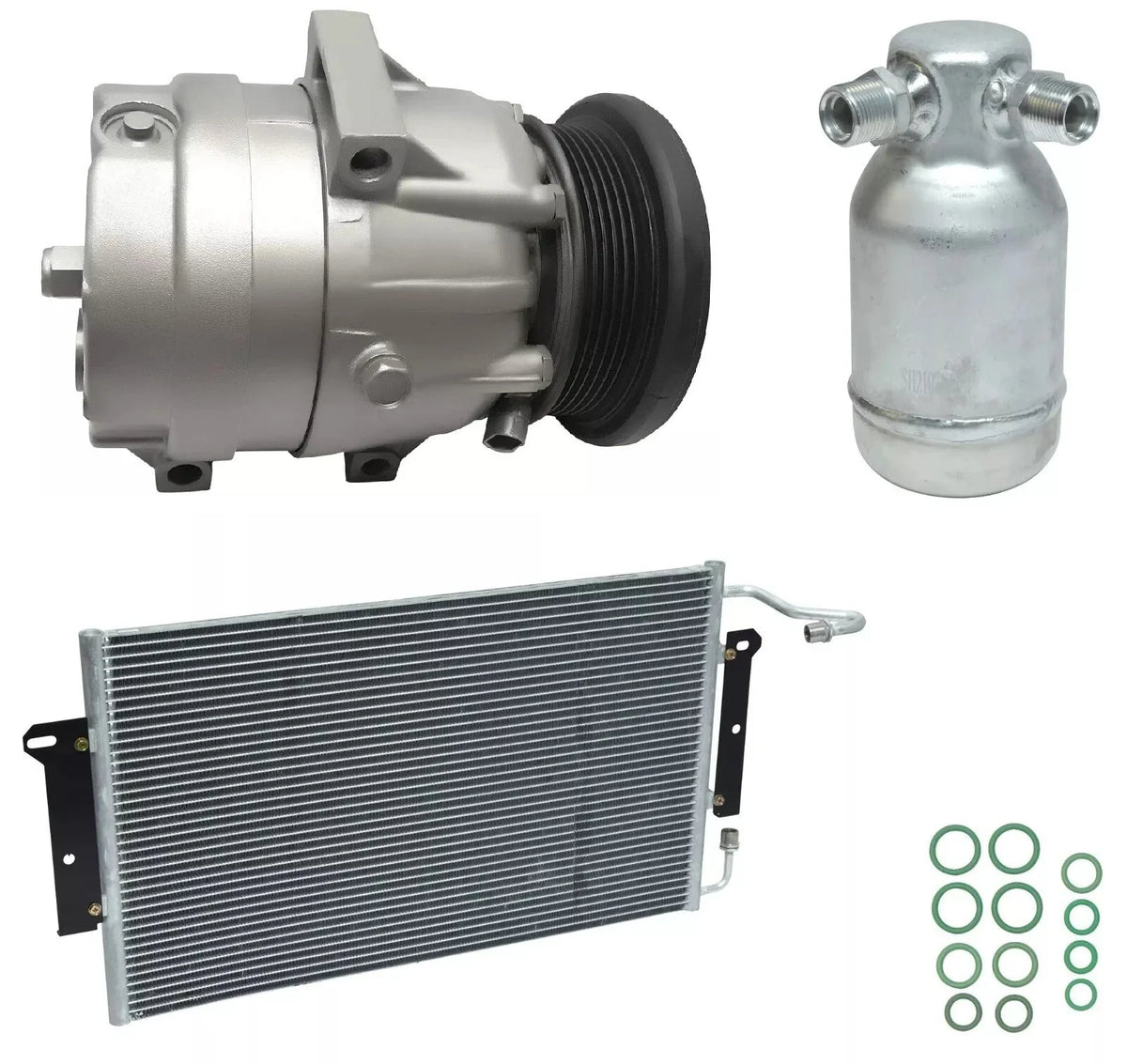A/C Compressor Kit with Condenser for Pontiac Grand Am 3.1L (1994–1994)