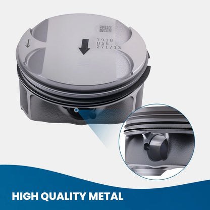 Engine Piston Kit for Chevy Malibu Impala GMC Terrain 2.4L (2008–2017) 12578324