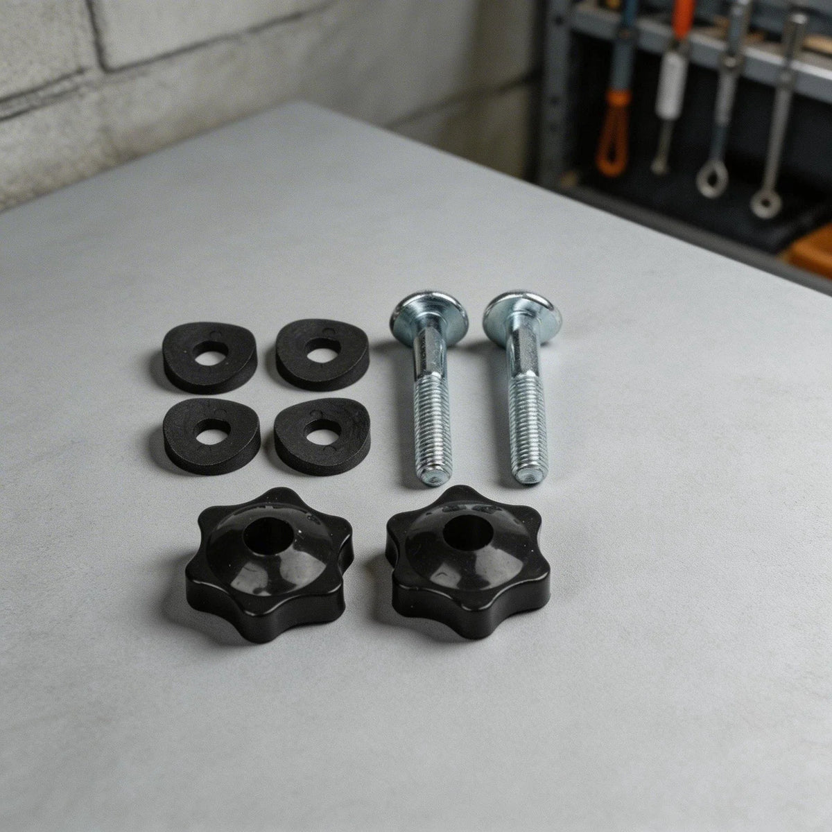 Handle Knobs and Bolts for Lawn Mower Models 20338, 20349, 20350, 20351