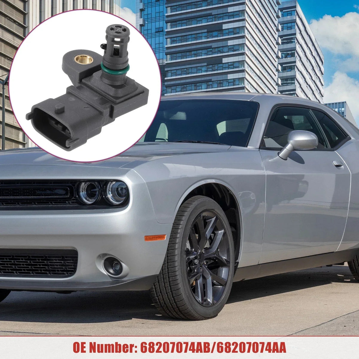 Manifold Pressure Sensor Replacement for 2015-2017 Dodge Challenger