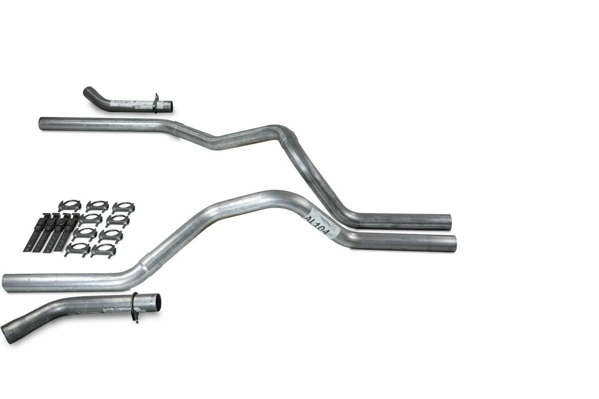 2.5" Dual Exhaust Kit for Ford F150 (2021–2025) Corner Exit