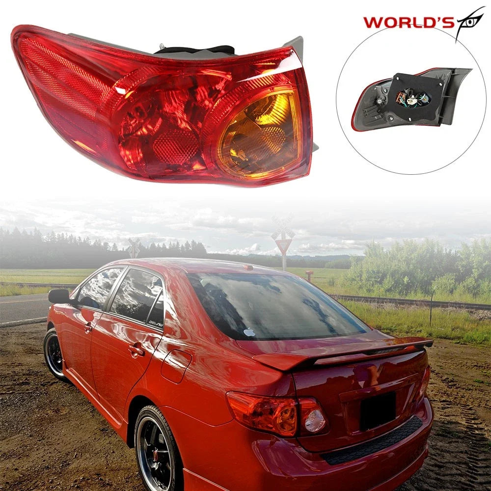 Rear Outer Tail Light Lamp for Toyota Corolla (2009–2010)