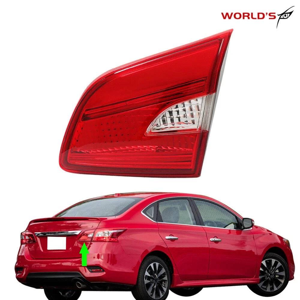 Right Passenger Side Tail Light for Nissan Sentra (2016–2018)