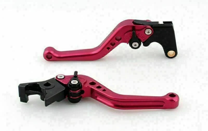 Short Brake Clutch Levers for Honda CBR929RR (2000–2001) Red T9