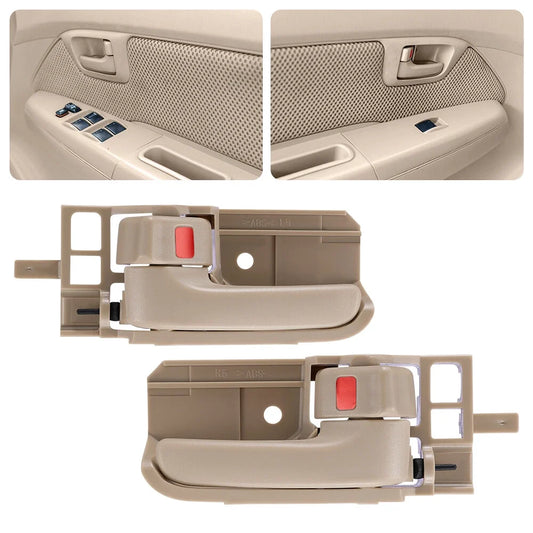 Set of 2 Interior Door Handles for Scion tC 2005–2010 (Beige)