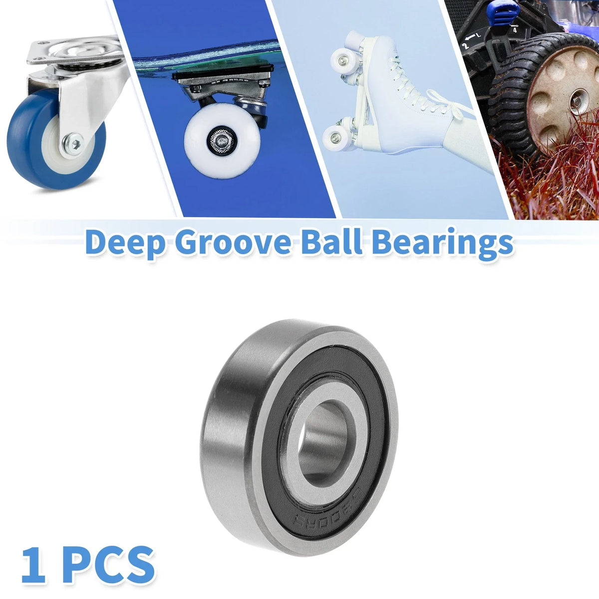 6200VV Deep Groove Ball Bearing for Various Models (10x30x9mm)