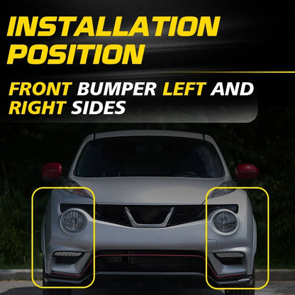 2X Bumper Support Brackets for Nissan Juke (2011–2014)