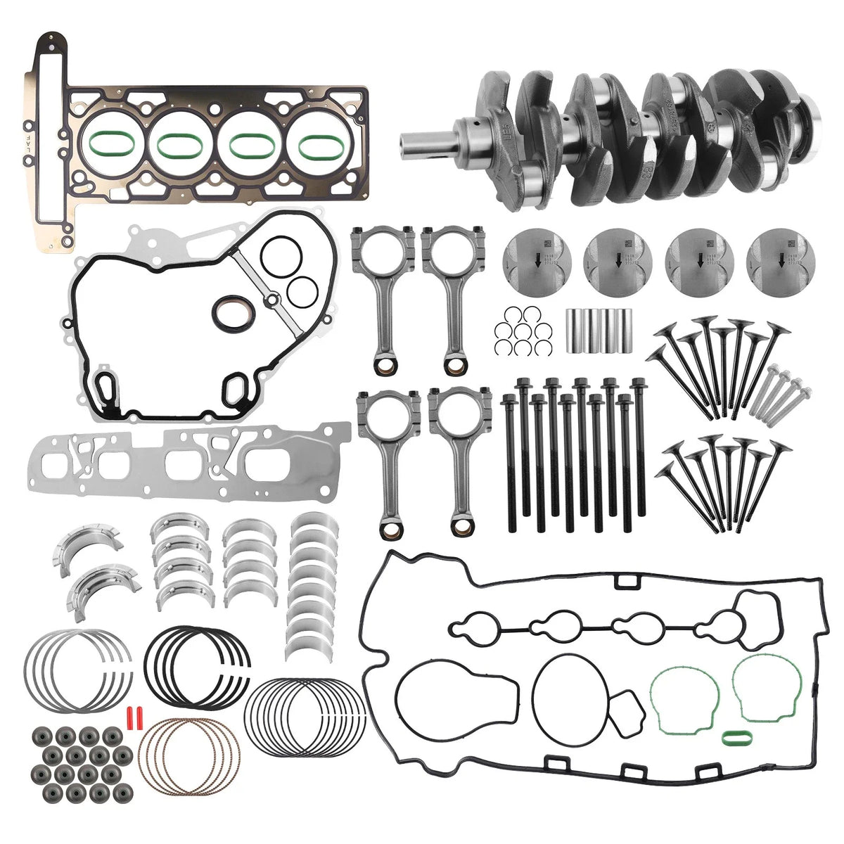 Engine Rebuild Kit for Chevrolet Equinox, Captiva, GMC Terrain (2010–2017)