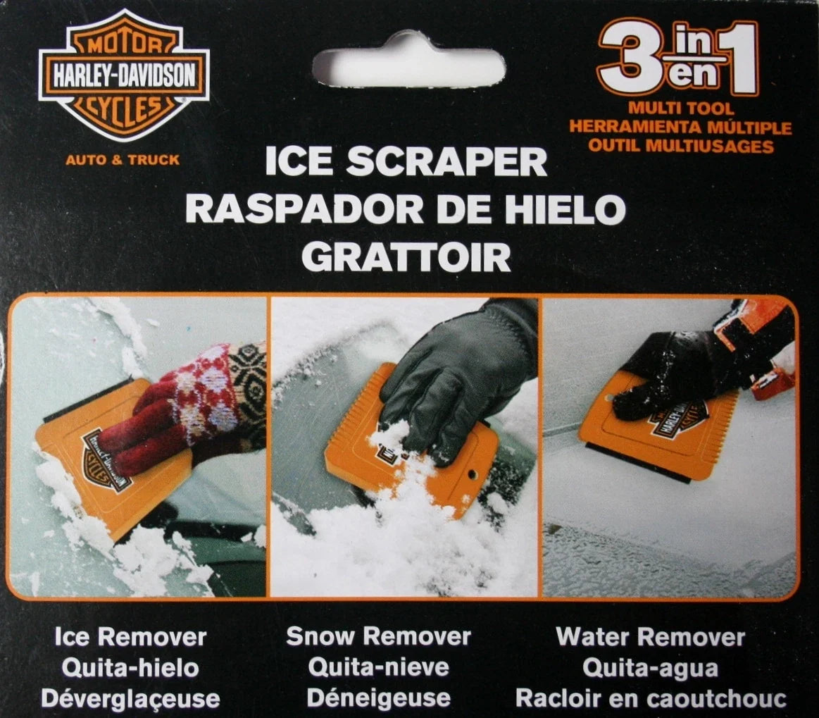 3X Ice Chipper Scraper for Harley Davidson Motorcycle (HD)