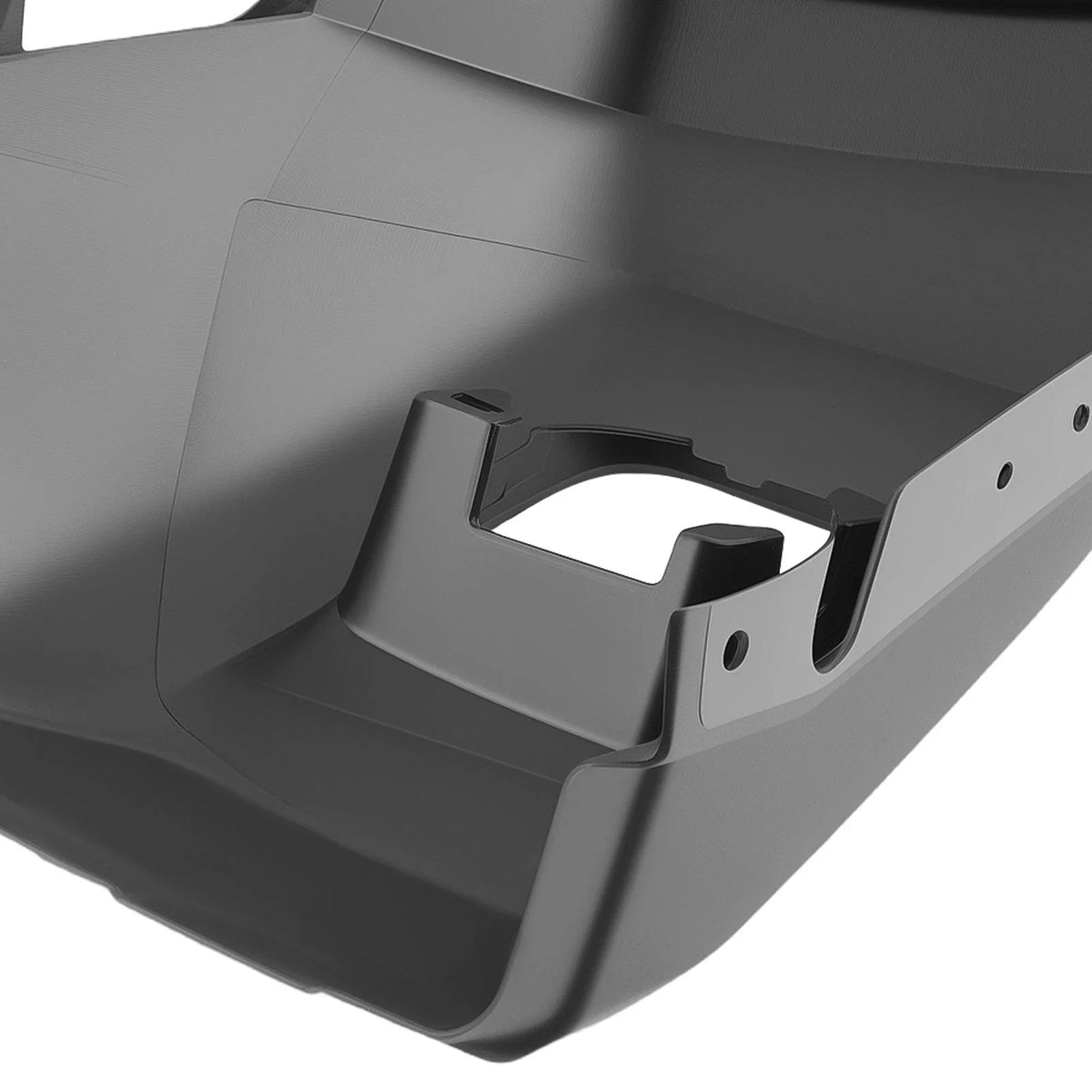 Black Left Front Bumper End Cap for Toyota Tundra (2014–2021)