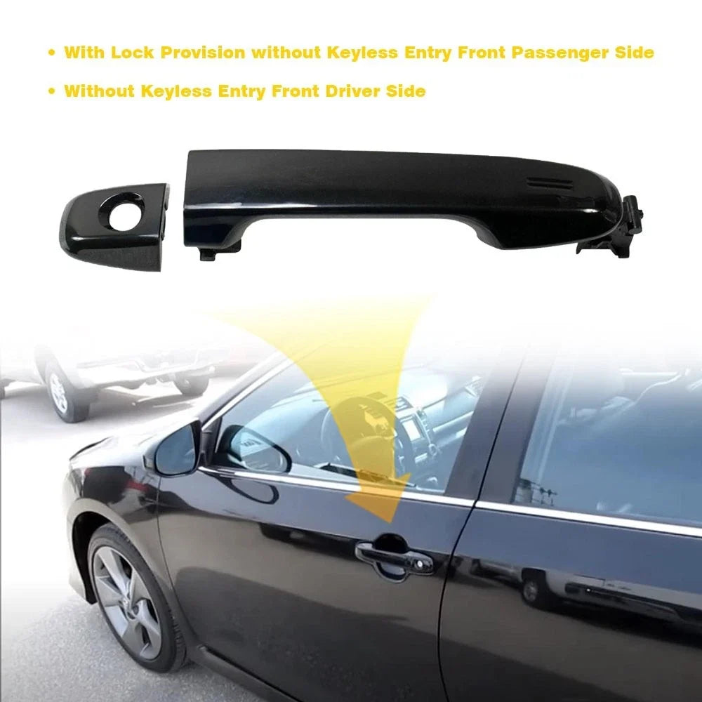 Outside Door Handle for Toyota Camry (2012–2017) Left Side Black