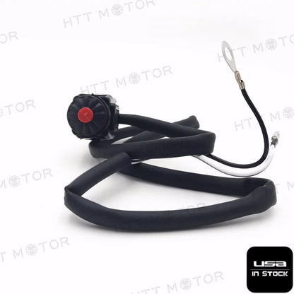 Horn Button Kill Stop Handlebar Control Switch for Motorcycle Quad ATV