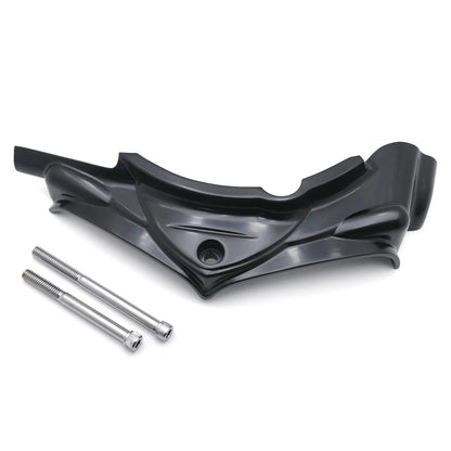 Cylinder Base Covers in Black for Road King 2007-2016 Harley