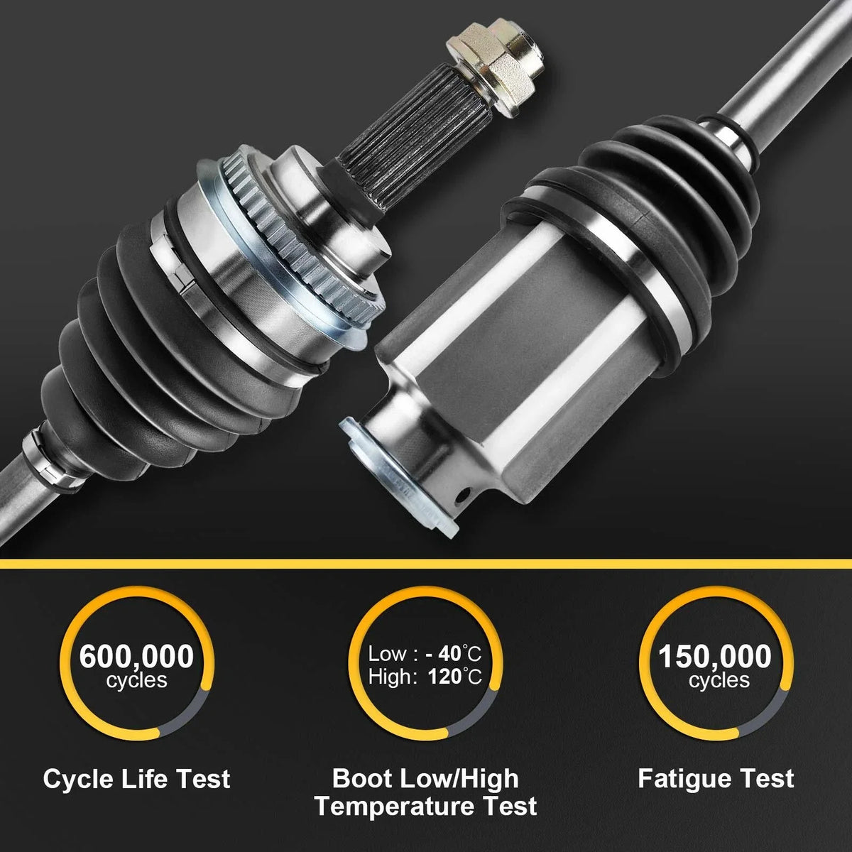 Front Axle CV Assembly for Honda CR-Z 2013-2015