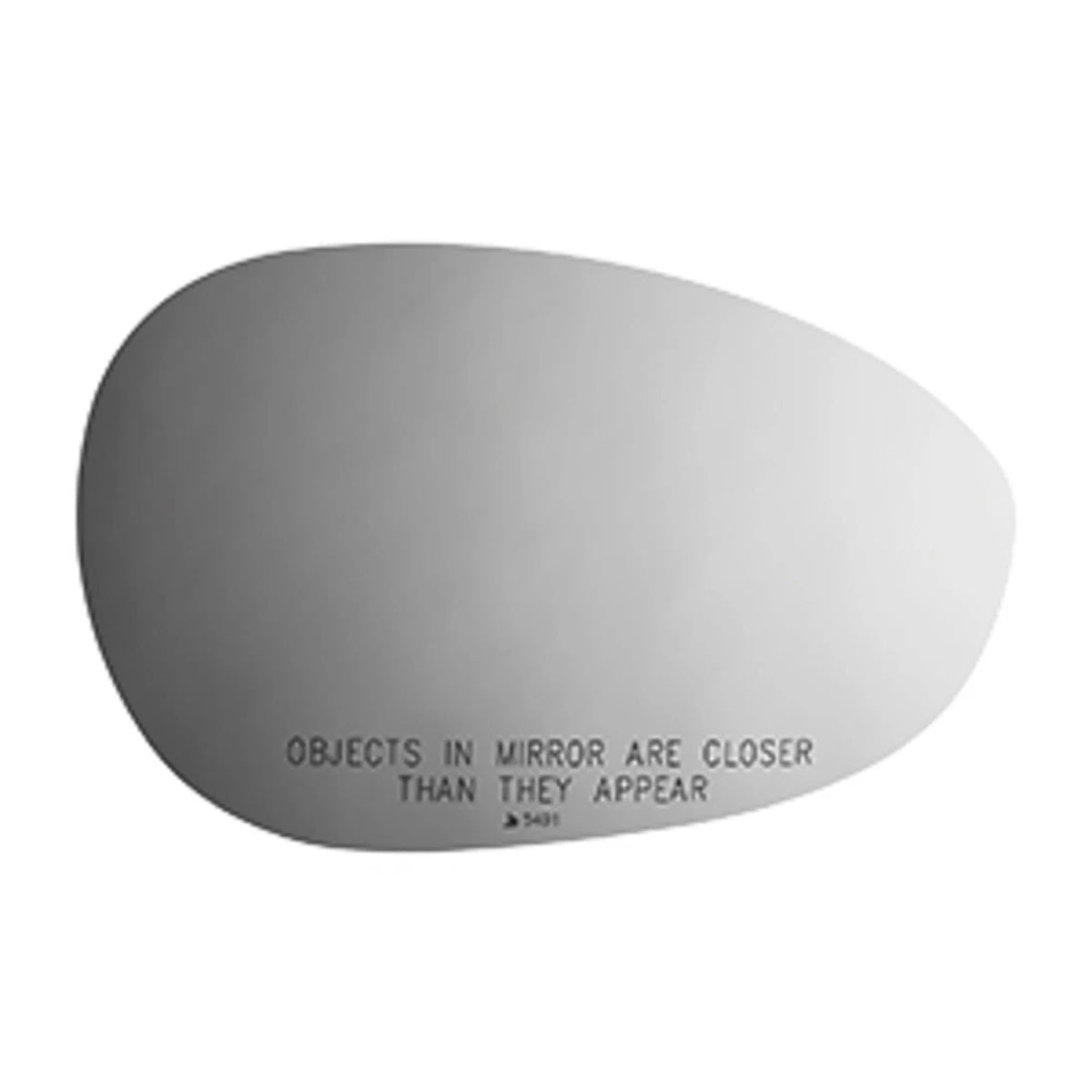 Burco 5491 Mirror Glass for Fiat 500 (2012–2019) Right Side