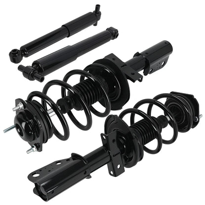 Strut Assembly Front & Rear Shocks for Buick Traverse Acadia Enclave 2013-2017