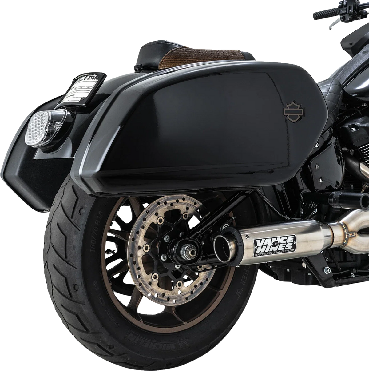 Vance & Hines 2-into-1 Supersport Exhaust System for Softail 27337