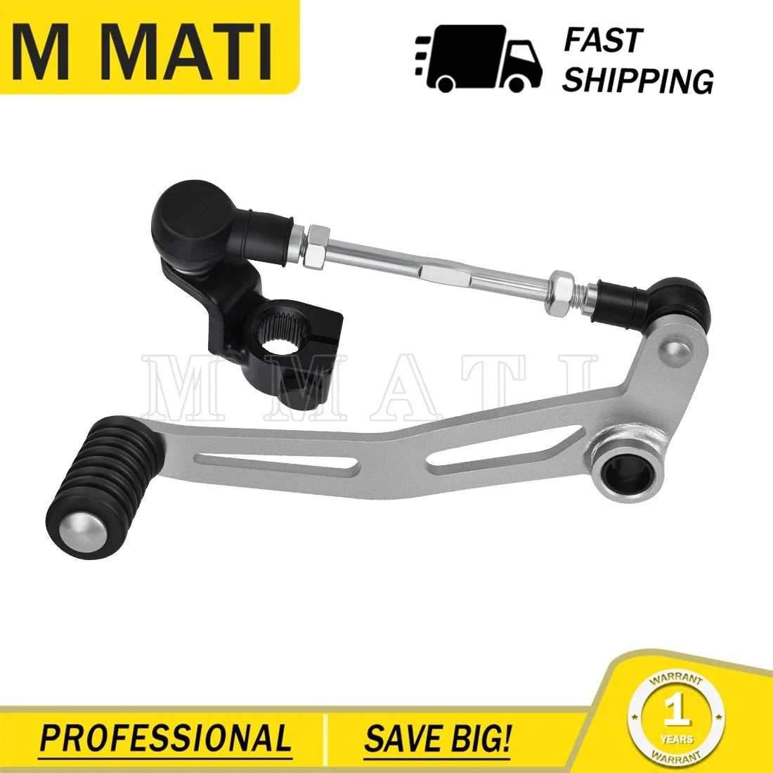 Shift Lever with Gear Shifter Pedal for Kawasaki Ninja 400 Z400 2018-2024
