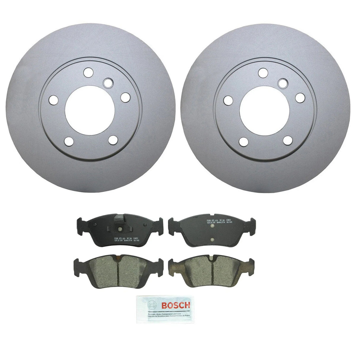 Front Brake Rotors and Pads Set (Bosch) for BMW E36 E46 E85 1992-2006