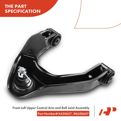 6X Control Arms with Ball Joints for Nissan Xterra Front (2000-2004)