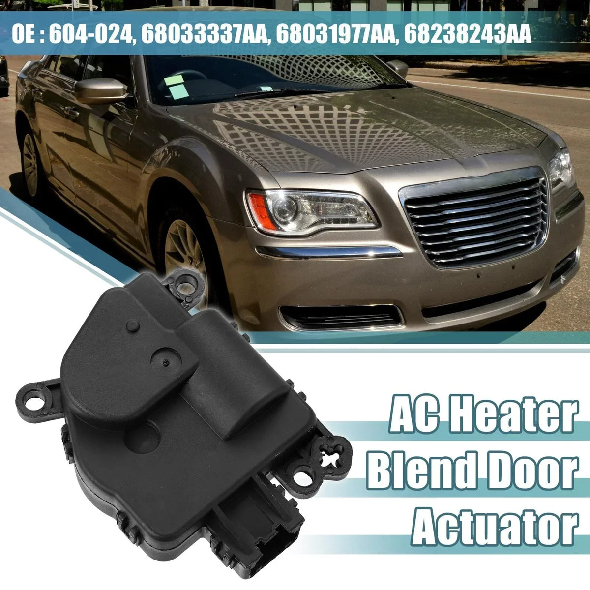 AC Blend Door Actuator for Chrysler 300 & Dodge (2015-2016)