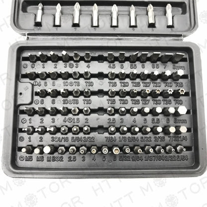 Set of 100 Security Torx Hex Bits for Toyota Hilux N70