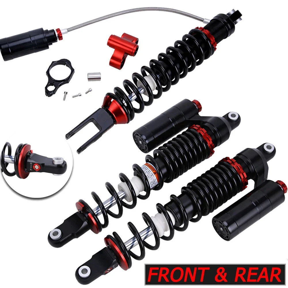 Front and Rear Adjustable Shocks for Yamaha YFZ450 (2004–2023)