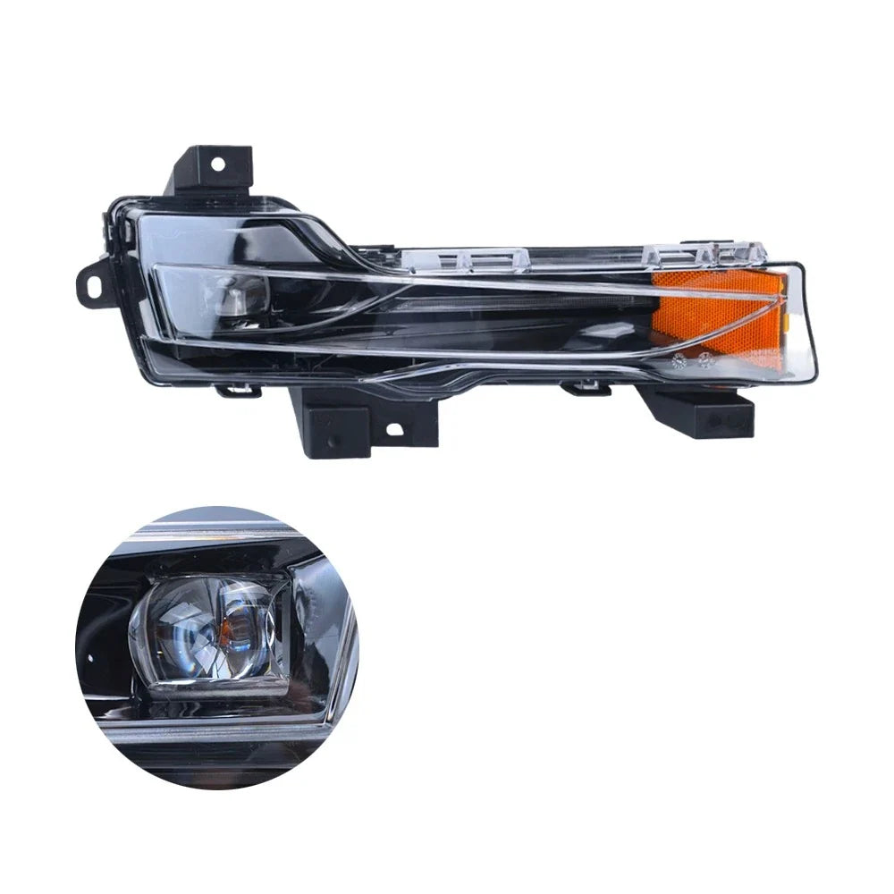 Front Fog Light Lamps Set of 2 LED DRL for Tesla Model Y 3 (2017-2023)
