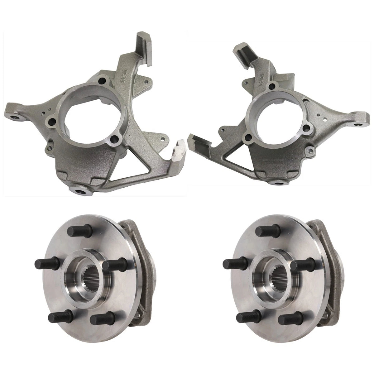 Front Knuckle Set for Jeep Cherokee Wrangler (2011–2023)