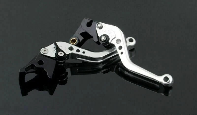 Brake Clutch Levers Set for Suzuki B-King 2008-2011 - Short Silver
