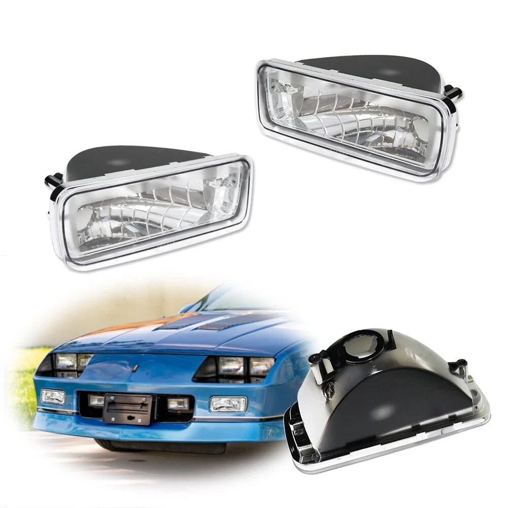 Turn Signal Light Set for Chevy Camaro Z28 (1985–1992) Plastic Lens