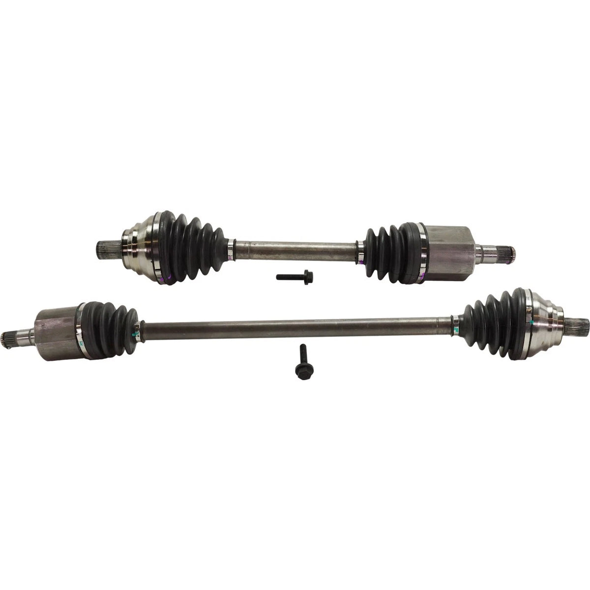 CV Half Shaft Axle Set for Volkswagen Golf (2010–2013) Front Auto Trans