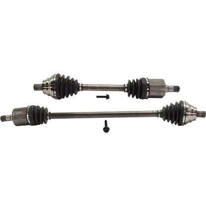 CV Half Shaft Axle Set for Volkswagen Golf (2010–2013) Front Auto Trans