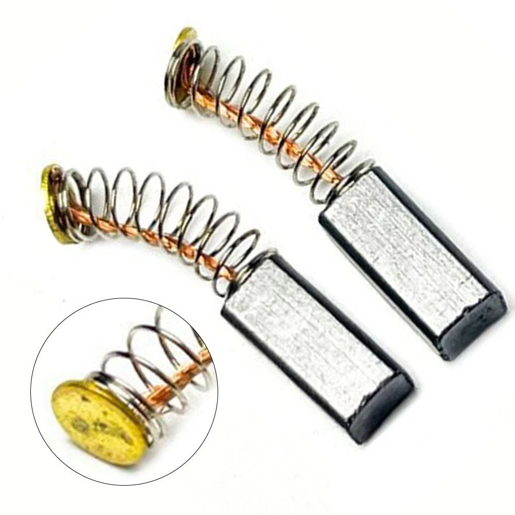 1 Pair Carbon Brushes for Electric Grinders (Universal Fit)