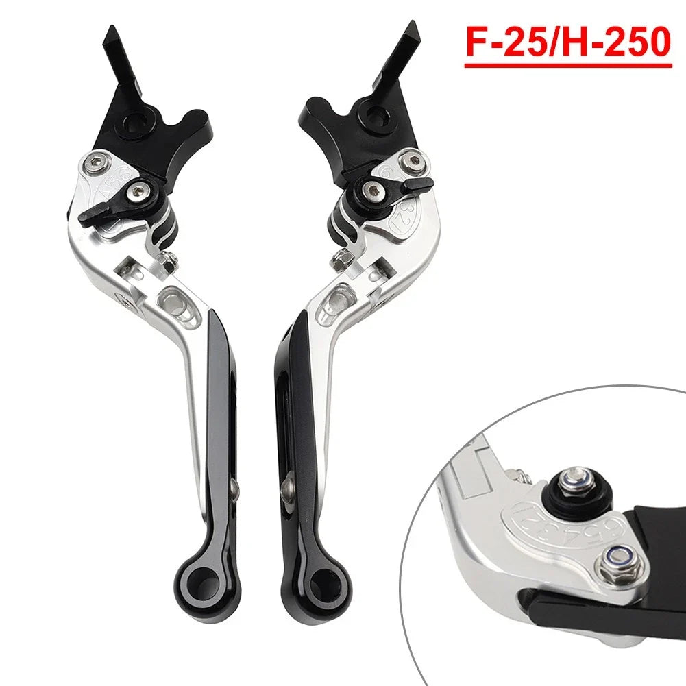Extendable CNC Folding Brake Clutch Levers for Honda CBR250R 2004-2017