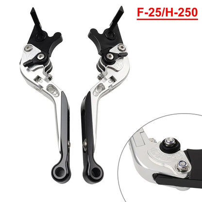 Extendable CNC Folding Brake Clutch Levers for Honda CBR250R 2004-2017