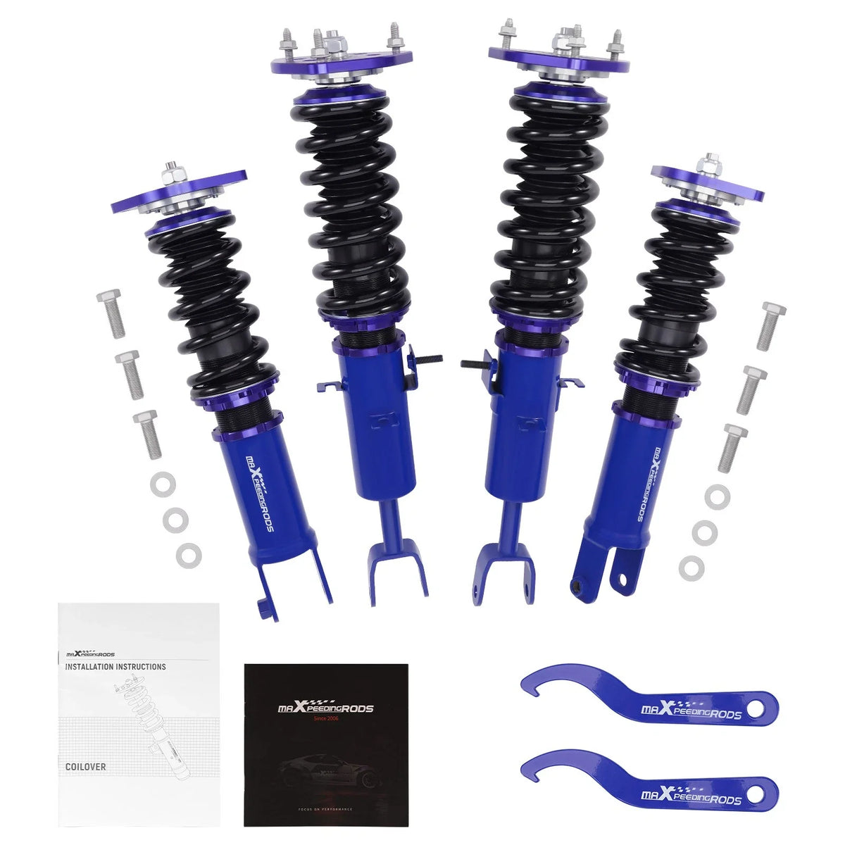 Adjustable Coilover Shocks for 350Z 2003-2008 & G35 2003-2007